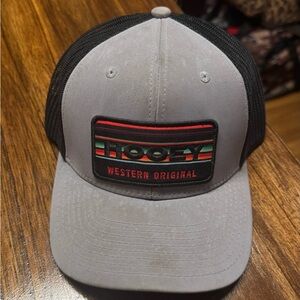 Hooey Western Original Gray and Black Cap